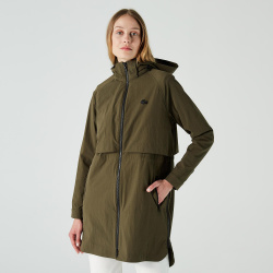 Женская куртка Lacoste с возможностью лёгкой переноски BF0202 95% полиамид 5%