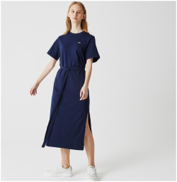 Женское платье Lacoste с поясом EF1192 100% хлопок