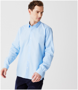Мужская рубашка Lacoste из хлопкового поплина CH0141 