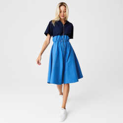Женское платье Lacoste Loose Fit с рукавами три четверти EF0205 Детали: на