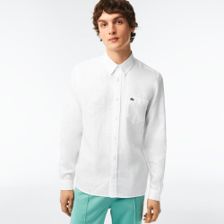 Мужская льняная рубашка Lacoste Regular Fit CH5692 