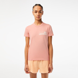Женская футболка Lacoste Slim Fit из органического хлопка TF5606 