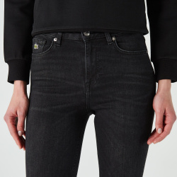 Женские джинсы с высокой талией Lacoste skinny Fit HF0250