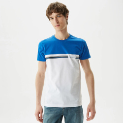 Мужская футболка Lacoste Slim Fit TH0302 Крой: Fit