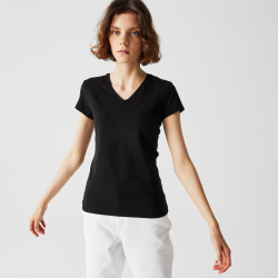 Женская футболка Lacoste Slim Fit TF2214 