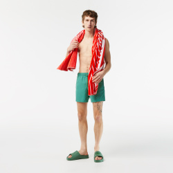 Мужские купальные шорты Lacoste MH6270 Детали: легкая переработанная
