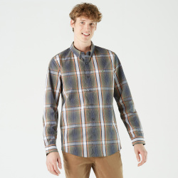 Мужская рубашка Lacoste на пуговицах CH0204 100% хлопок