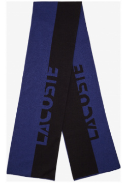 Шерстяной шарф Lacoste Unisex RE2408 Теплый  удобный незаменимый