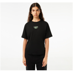 Женская футболка Lacoste с принтом TF0883 