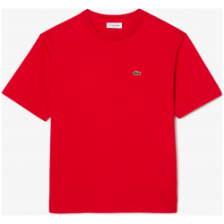 Женская футболка Lacoste из хлопка премиум качества TF5441