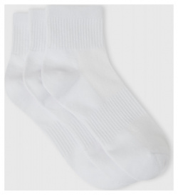 Фитнес носки  3 пары Белый O`Stin LN6641O02 00