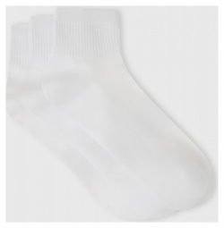 Фитнес носки  3 пары Белый O`Stin MN6641O02 00