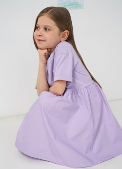 Платье для девочек  Фиолетовый O`Stin GT6671O02 70