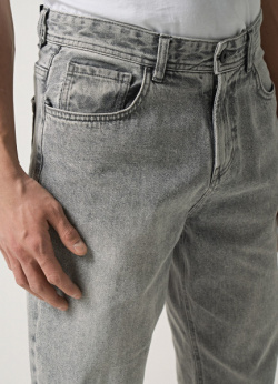 Свободные джинсы  Серый O`Stin MP5677O02 91