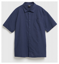 Льняная рубашка для мальчиков  Синий O`Stin BS4692O02 68