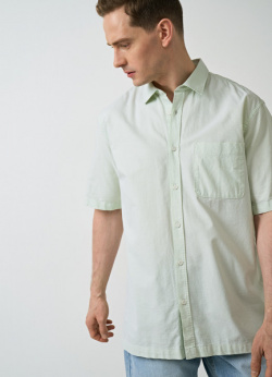 Рубашка из хлопка Oxford  Зеленый O`Stin MS4693O02 G0