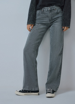 Прямые джинсы  Серый O`Stin LP4734O02 92