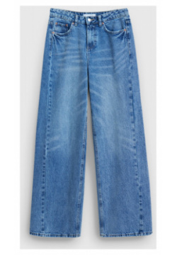Широкие джинсы  Синий O`Stin LP1731O02 D4