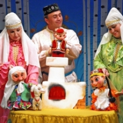 от 7 до 11 лет Татарский театр кукол «Экият»  Камыр Батыр 5+Пьеса написана по