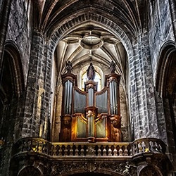 Инструментальная музыка Англиканский собор Святого Андрея  Старинный орган Англиканского собора при свечах Бах Бетховен Вагнер