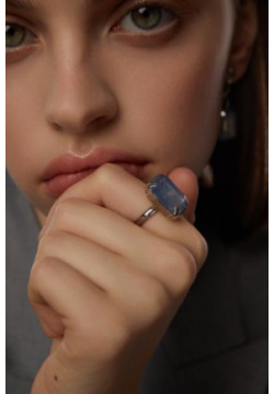 женское кольцо EKONIKA EN47270 lt blue silver 23L