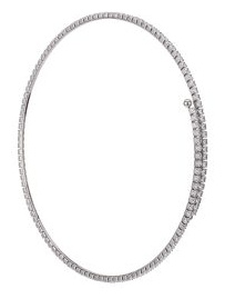 женское колье EKONIKA PREMIUM PM41279 silver cristal 24L