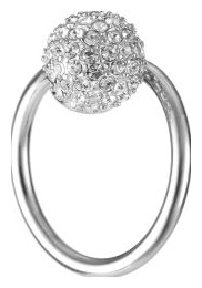 женское кольцо EKONIKA PREMIUM PM47217 silver cristal 24L Незамкнутое