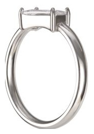 женское кольцо EKONIKA PREMIUM PM47031 silver cristal 24L Сияющее