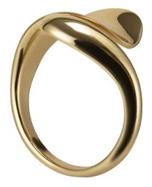 женское кольцо EKONIKA EN47311 gold silver 23L Сет из двух колец несомкнутых