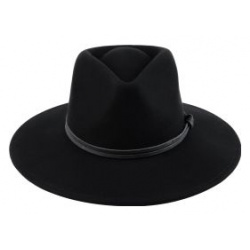 женская шляпа EKONIKA EN45000 black 23Z с широкими полями и высокой тульей
