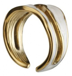 женское кольцо EKONIKA EN47707 white gold 24L Дизайнеры придали незамкнутому