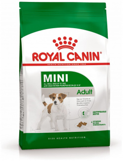 Корм Royal Canin для взрослых собак малых пород: до 10 кг  с месяцев 8 лет (4 кг)