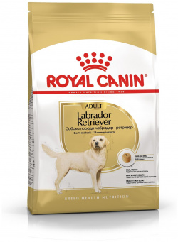 Royal Canin корм для лабрадора с 15 месяцев (3 кг) крупных собак