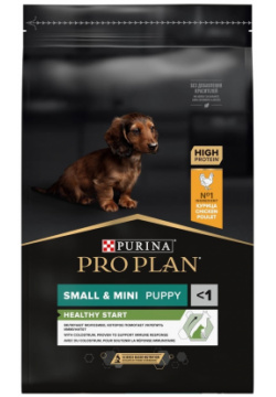 Purina Pro Plan для щенков мелких и карликовых пород  с высоким содержанием курицы (700 г)