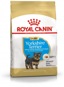 Корм Royal Canin для щенков йоркширского терьера до 10 месяцев (1 5 кг) 
