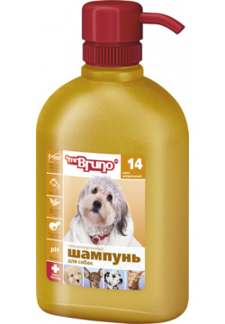 Mr Bruno шампунь кондиционер гипоаллергенный для собак (350 г) 