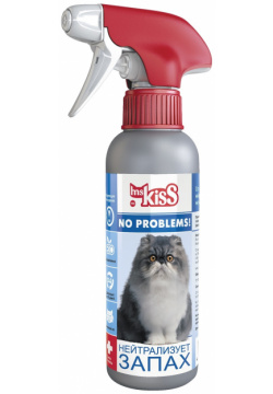 Ms Kiss спрей No problems "Нейтрализатор запаха" для кошек (200 г) 