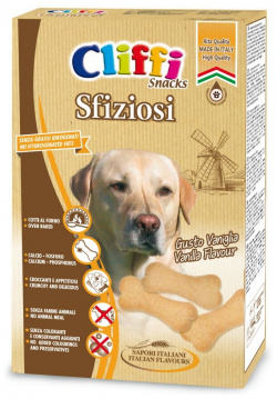 Cliffi (Италия) лакомство для собак "Бисквиты с кальцием" (400 г) 