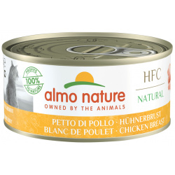Almo Nature консервы для кошек  с куриной грудкой (150 г)
