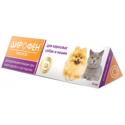 Apicenna дирофен 60  паста от глистов для собак и кошек (10 г)
