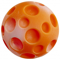 Yami игрушки игрушка для собак "Мяч планета"  оранжевый (70 г)