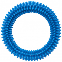 Tappi игрушка для собак Кольцо с шипами  голубое (126 г) выполнено