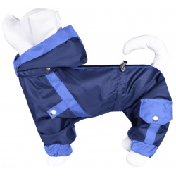 Tappi одежда комбинезон "Свитч" для собак  синий/голубой (на мальчика) (M)