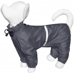 Yami одежда дождевик для собак малых пород (серый) (№1) 