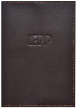 Lelap транспортировка обложка для ветеринарного паспорта Escada из натуральной кожи  коричневый (16х11 5 см)