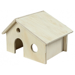 Yami деревянный домик для грызунов (210 г) 