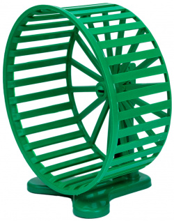 Yami колесо для грызунов с подставкой (рубин) 
