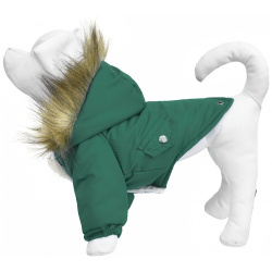 Tappi одежда зимняя парка для собак "Верде"  зеленая (XL)