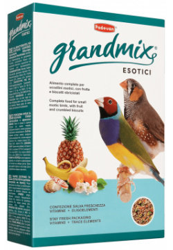 Padovan для экзотических птиц (1 кг) Grandmix Esotici