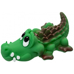 Yami игрушки игрушка для собак "Крокодил"  зеленый (13 5 см) Отличная с